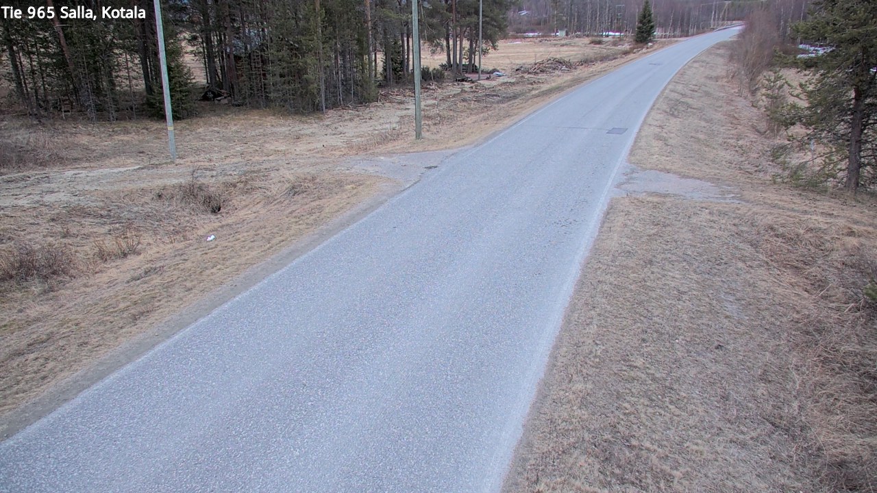 Weather Camera Image Väg 965 Salla, Kotala, Salla, Lappi