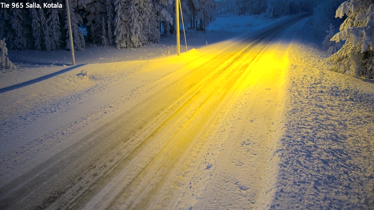 Kelikamerat Kuva Tie 965 Salla, Kotala, Salla, Lappi