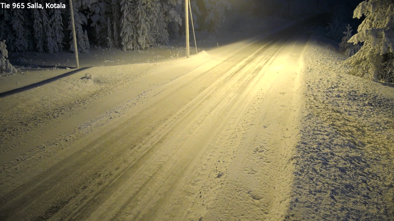 Kelikamerat Kuva Tie 965 Salla, Kotala, Salla, Lappi