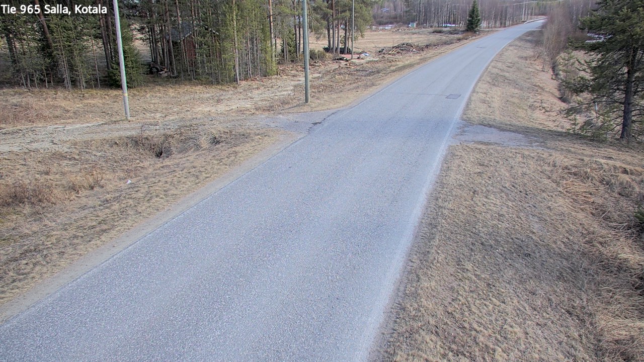 Weather Camera Image Väg 965 Salla, Kotala, Salla, Lappi