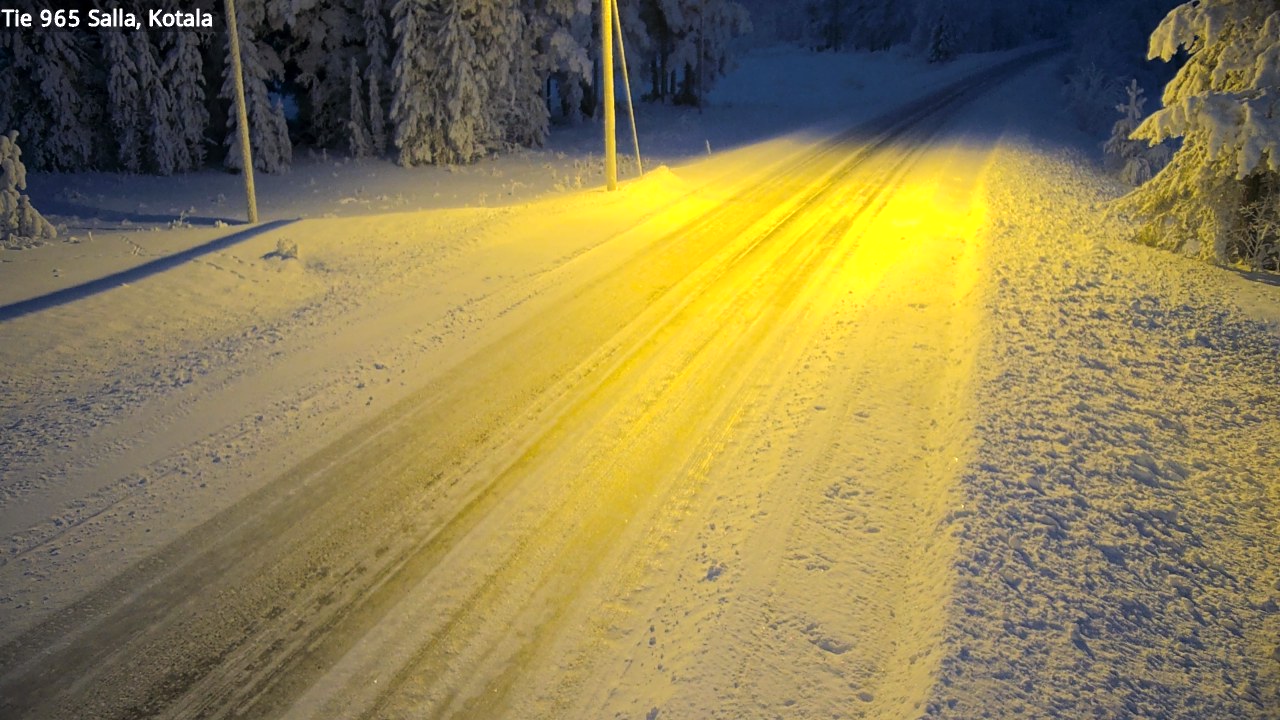 Kelikamerat Kuva Tie 965 Salla, Kotala, Salla, Lappi