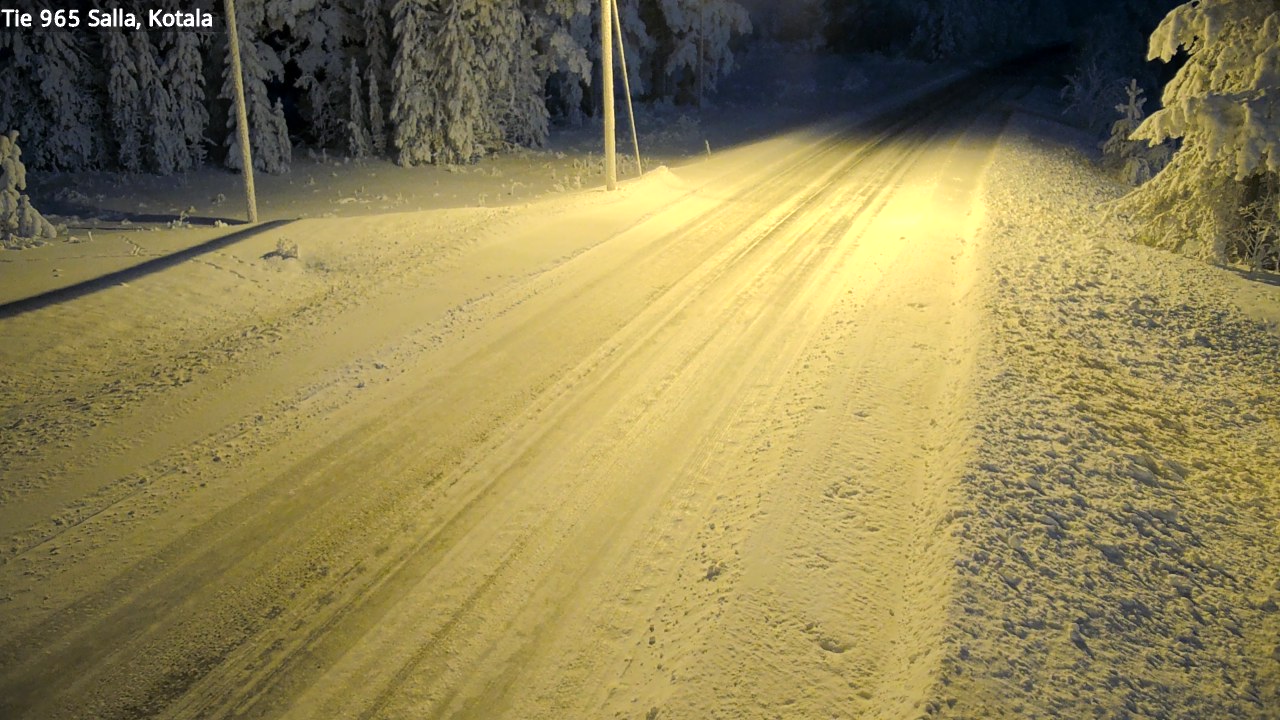 Kelikamerat Kuva Tie 965 Salla, Kotala, Salla, Lappi