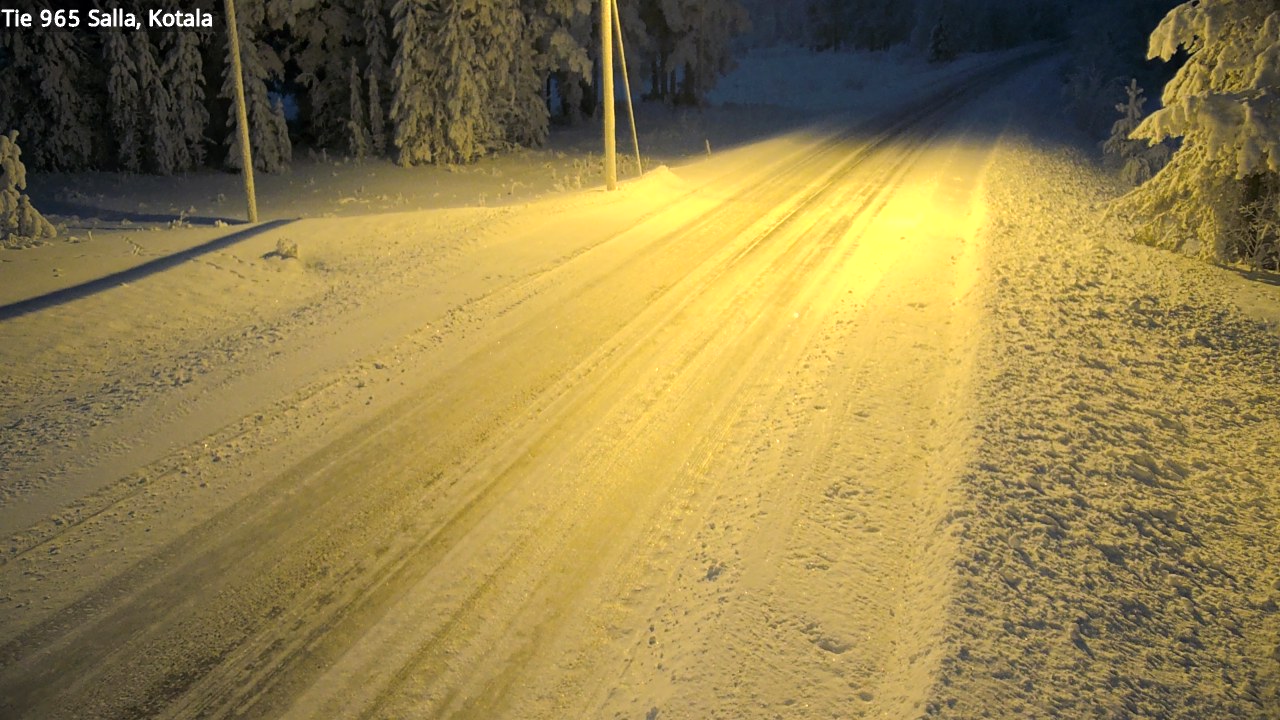 Kelikamerat Kuva Tie 965 Salla, Kotala, Salla, Lappi