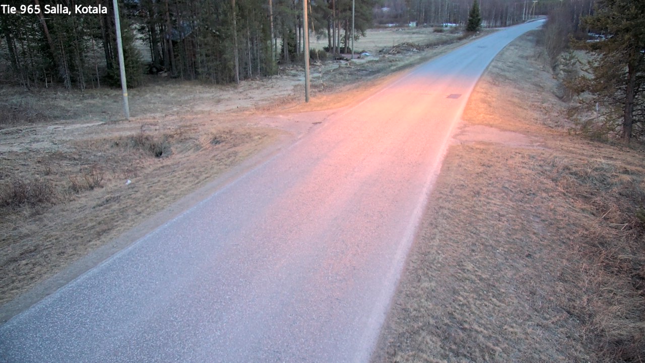 Weather Camera Image Väg 965 Salla, Kotala, Salla, Lappi