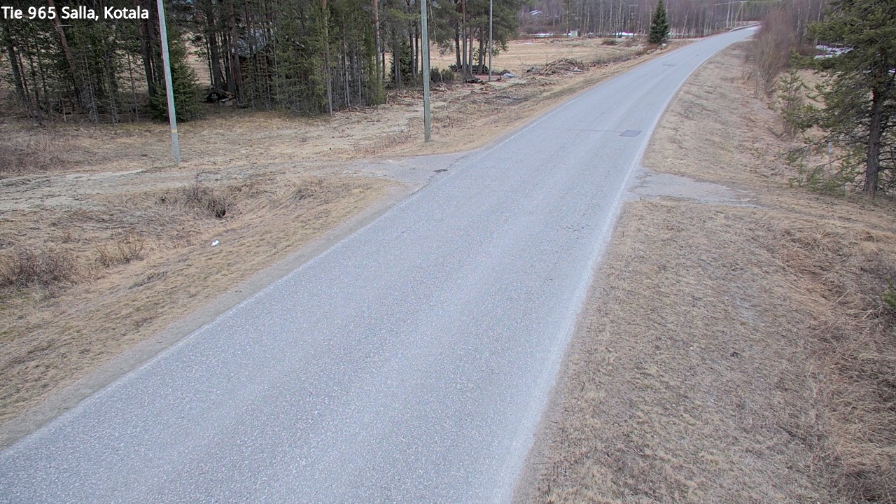 Weather Camera Image Väg 965 Salla, Kotala, Salla, Lappi