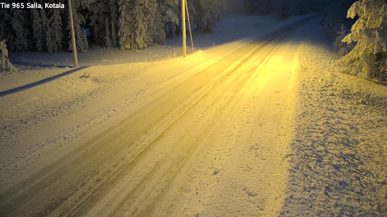 Kelikamerat Kuva Tie 965 Salla, Kotala, Salla, Lappi