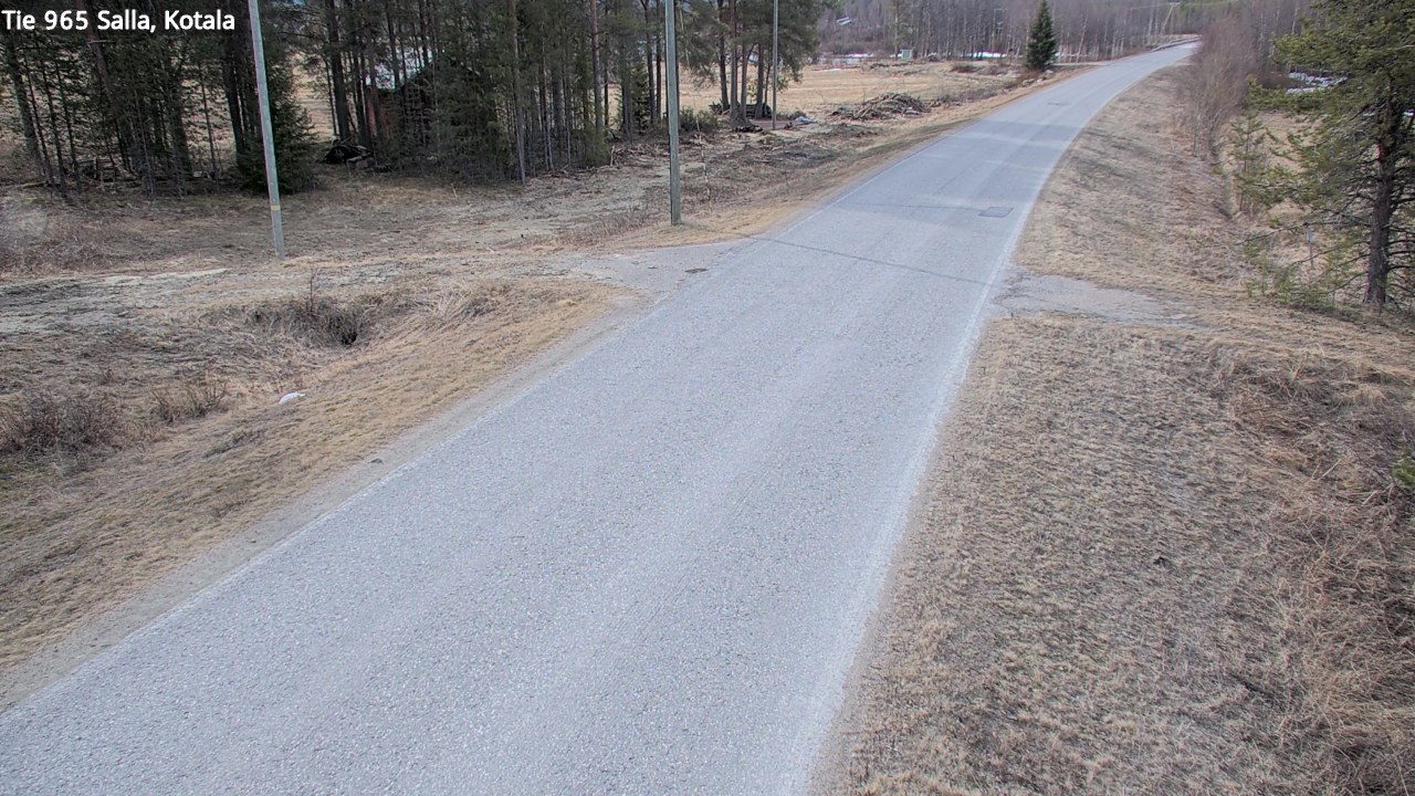Weather Camera Image Väg 965 Salla, Kotala, Salla, Lappi
