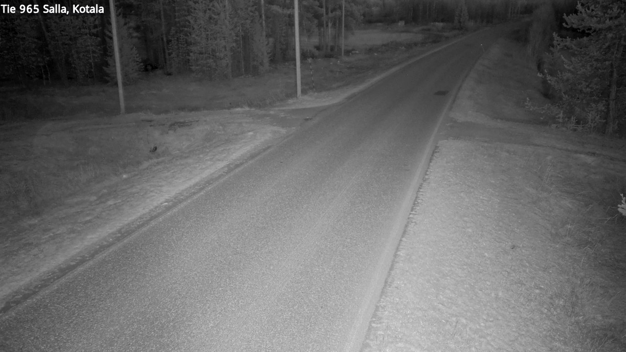 Weather Camera Image Road 965 Salla, Kotala, Salla, Lappi