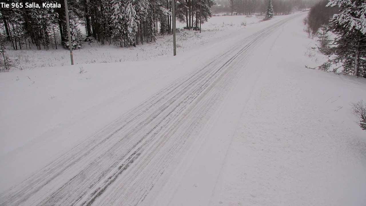 Weather Camera Image Väg 965 Salla, Kotala, Salla, Lappi