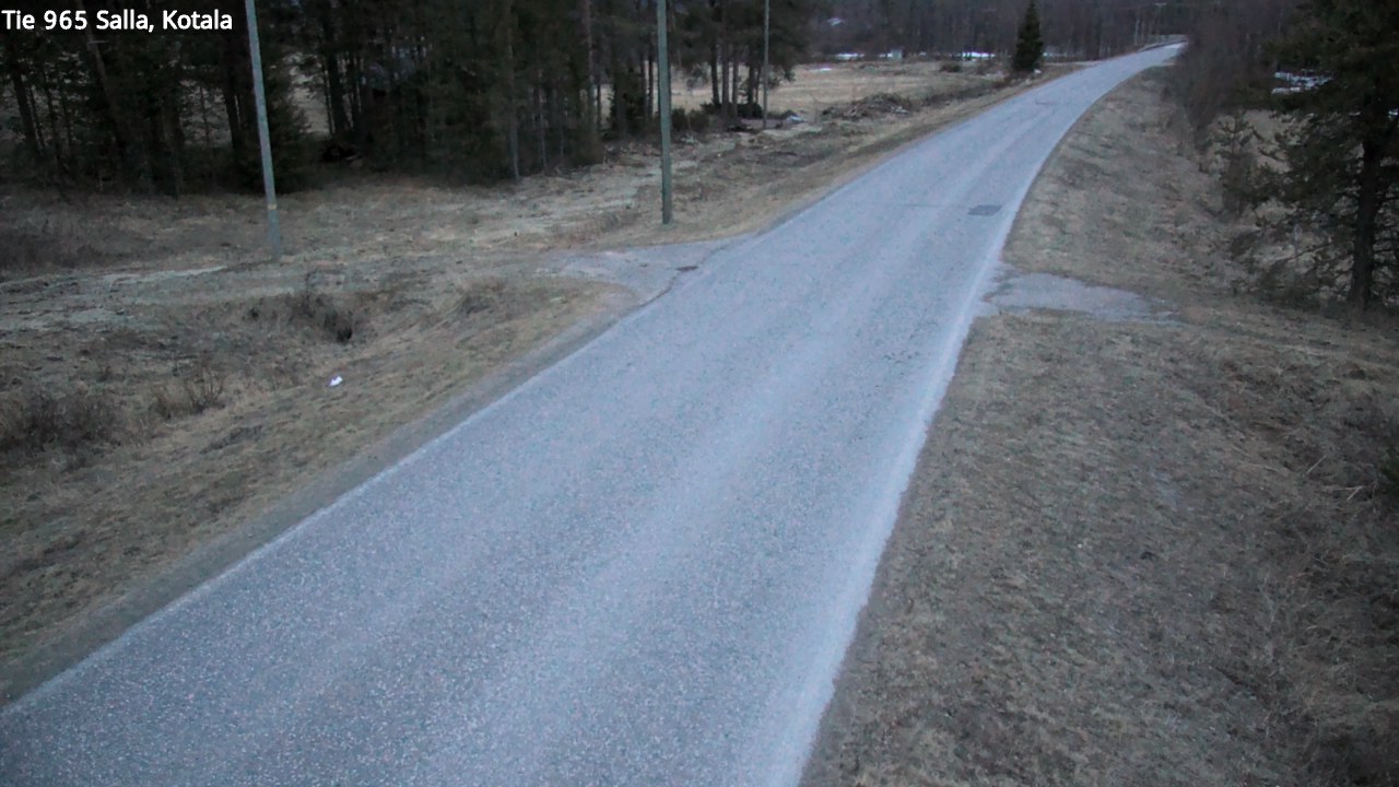 Weather Camera Image Väg 965 Salla, Kotala, Salla, Lappi