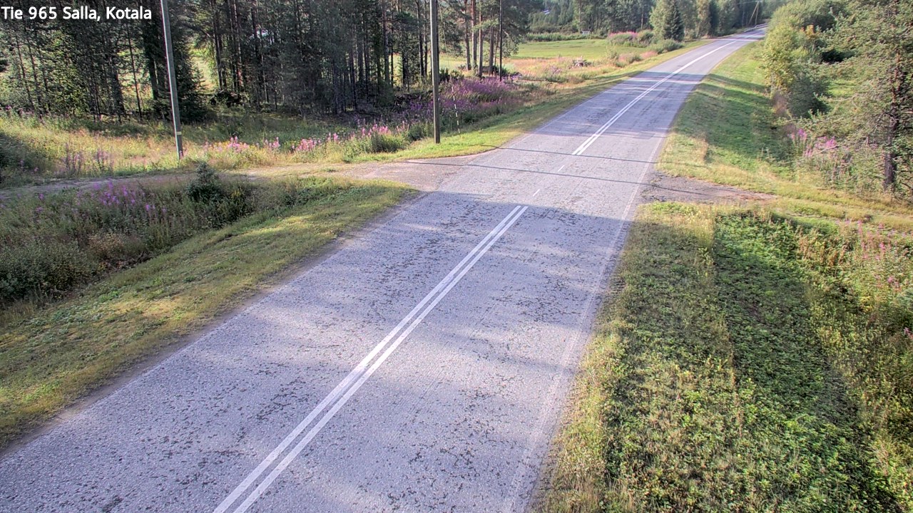 Weather Camera Image Väg 965 Salla, Kotala, Salla, Lappi