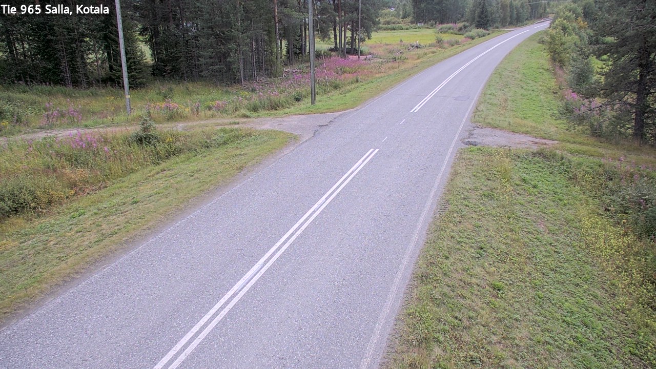 Weather Camera Image Road 965 Salla, Kotala, Salla, Lappi