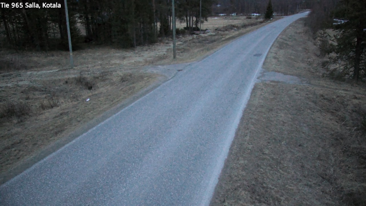 Weather Camera Image Väg 965 Salla, Kotala, Salla, Lappi