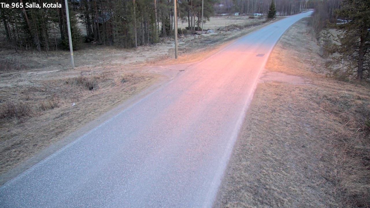 Weather Camera Image Väg 965 Salla, Kotala, Salla, Lappi