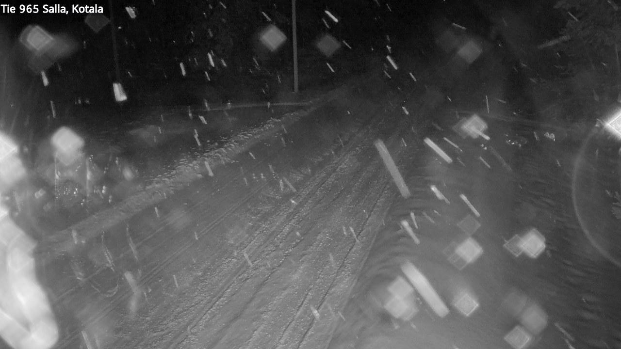 Weather Camera Image Väg 965 Salla, Kotala, Salla, Lappi