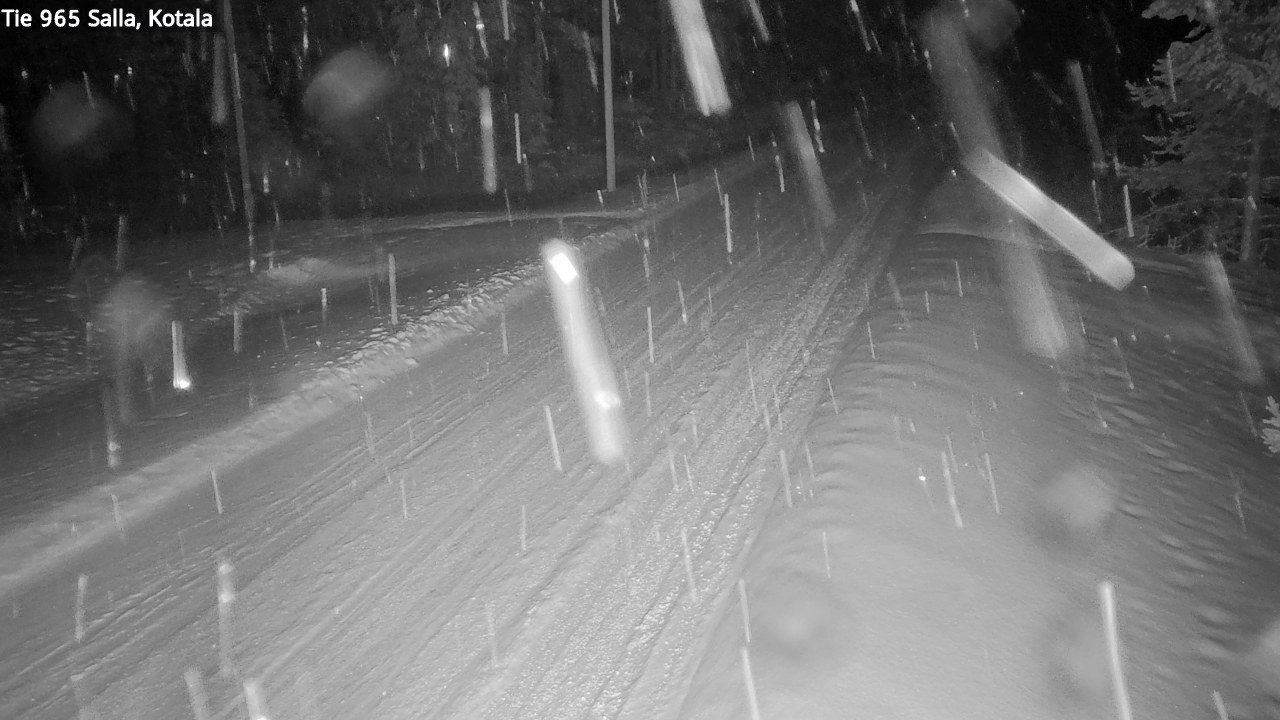 Weather Camera Image Väg 965 Salla, Kotala, Salla, Lappi