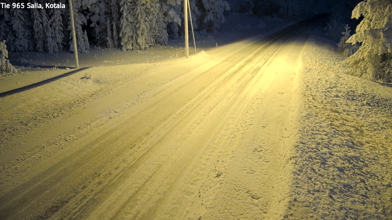 Kelikamerat Kuva Tie 965 Salla, Kotala, Salla, Lappi