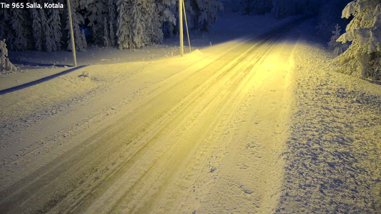 Kelikamerat Kuva Tie 965 Salla, Kotala, Salla, Lappi