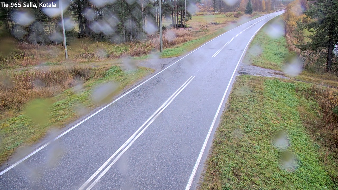 Weather Camera Image Väg 965 Salla, Kotala, Salla, Lappi