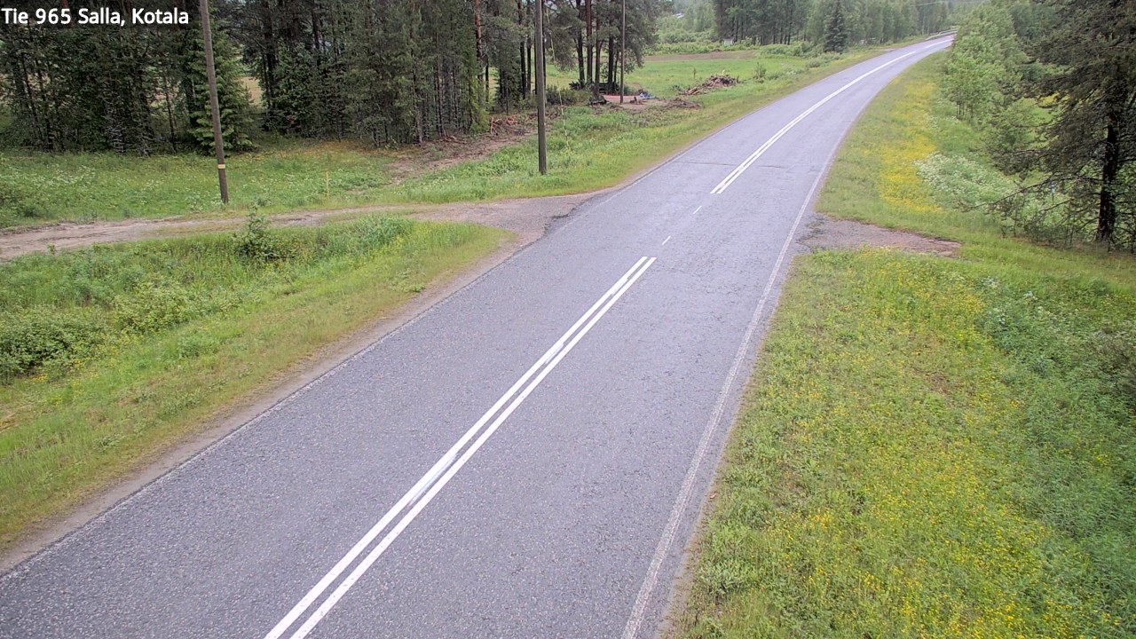 Kelikamerat Kuva Tie 965 Salla, Kotala, Salla, Lappi