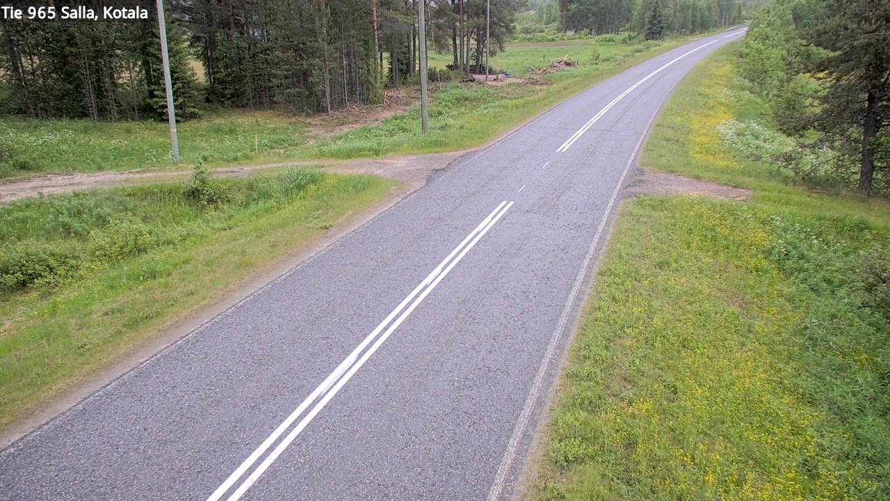 Kelikamerat Kuva Tie 965 Salla, Kotala, Salla, Lappi