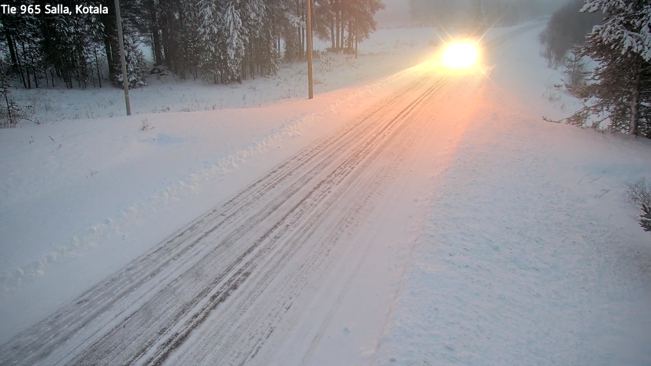 Weather Camera Image Road 965 Salla, Kotala, Salla, Lappi