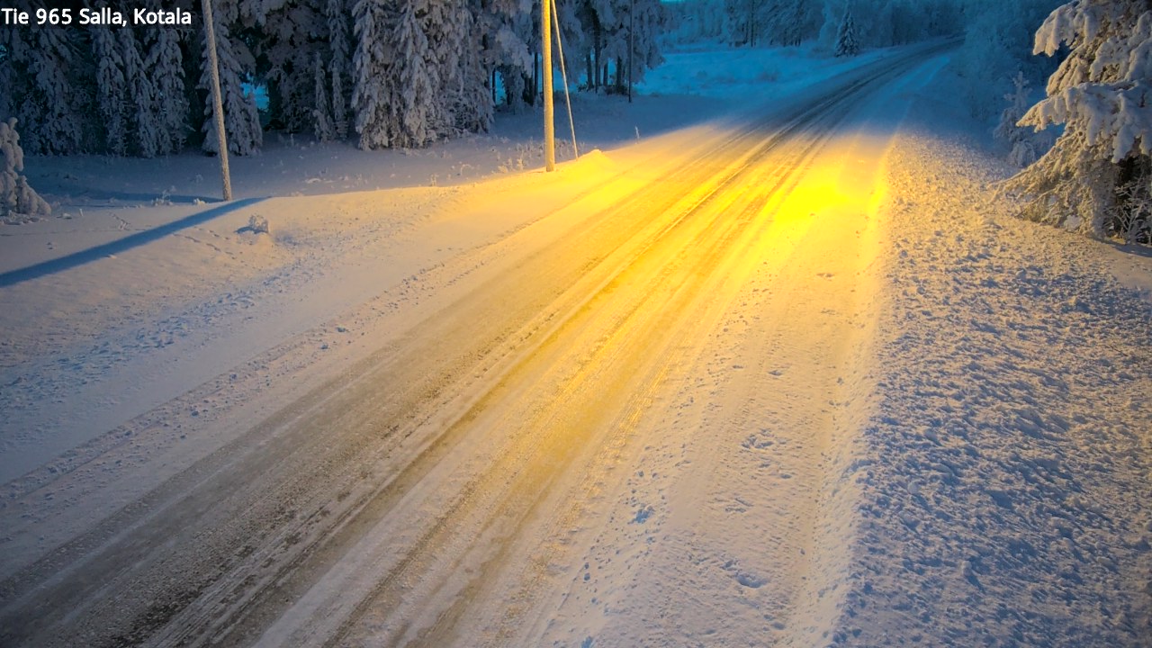 Kelikamerat Kuva Tie 965 Salla, Kotala, Salla, Lappi