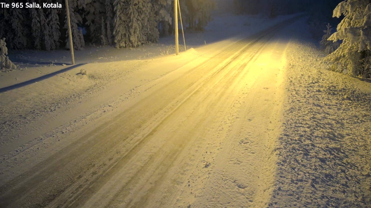 Kelikamerat Kuva Tie 965 Salla, Kotala, Salla, Lappi