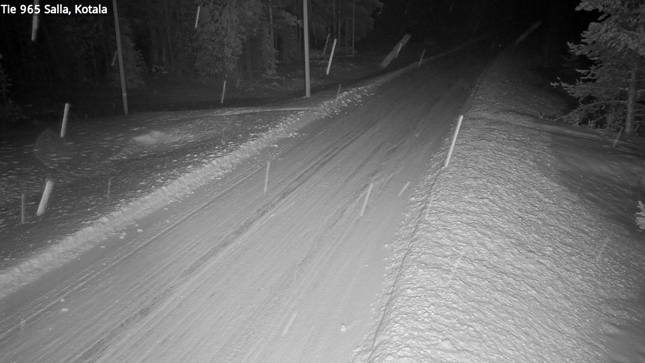 Weather Camera Image Väg 965 Salla, Kotala, Salla, Lappi