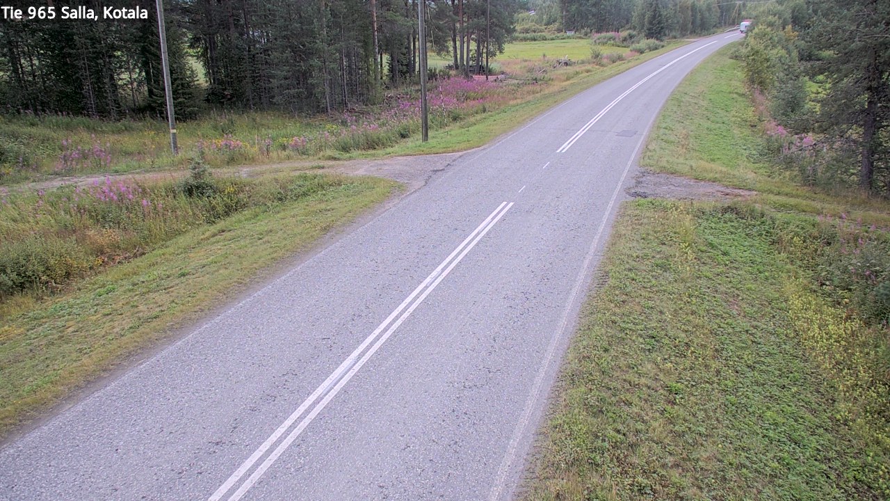 Weather Camera Image Väg 965 Salla, Kotala, Salla, Lappi