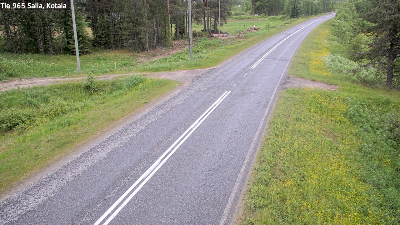 Weather Camera Image Road 965 Salla, Kotala, Salla, Lappi