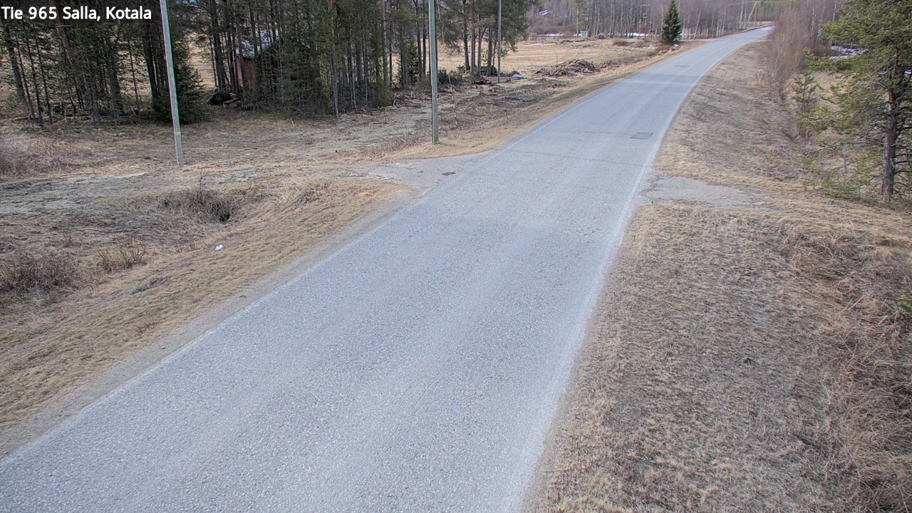 Weather Camera Image Väg 965 Salla, Kotala, Salla, Lappi
