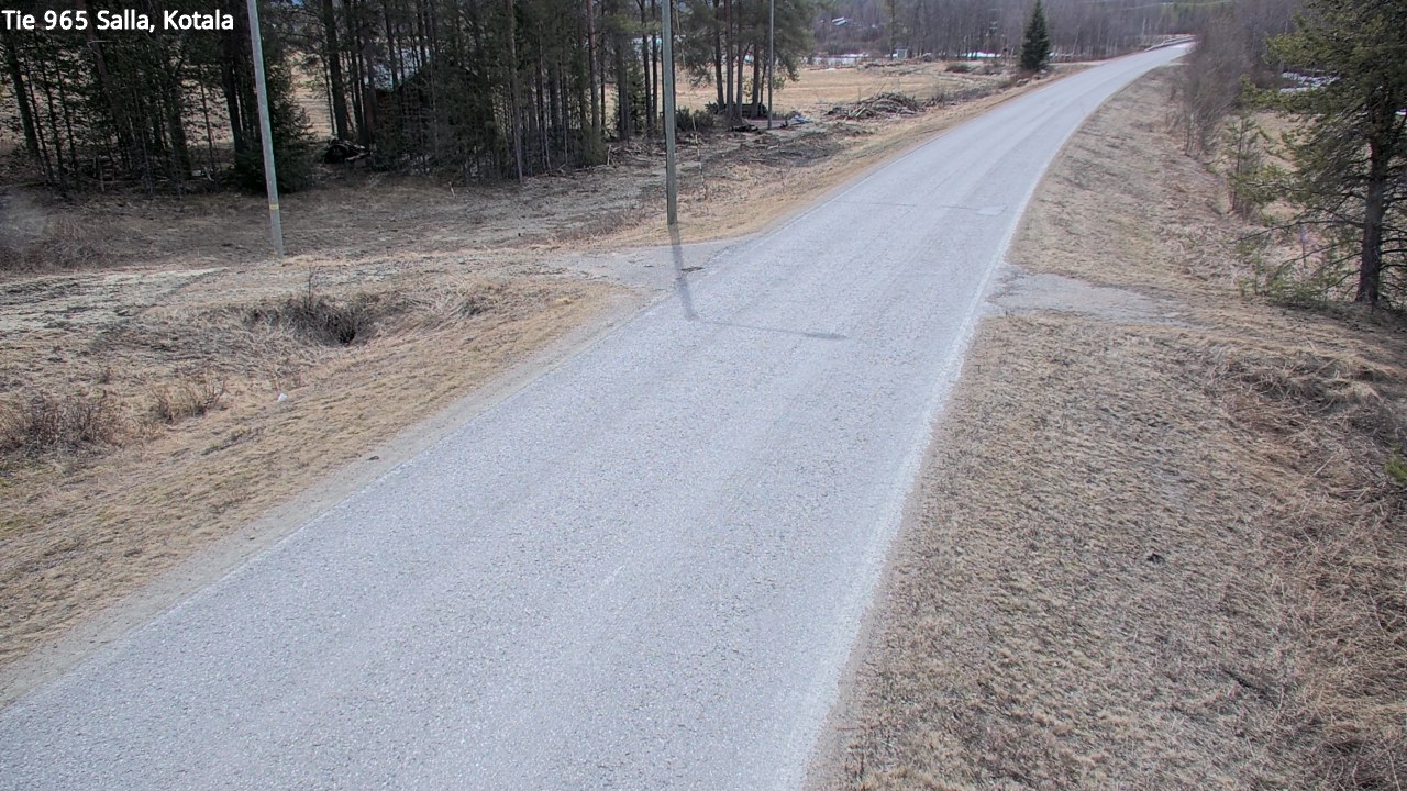 Weather Camera Image Väg 965 Salla, Kotala, Salla, Lappi