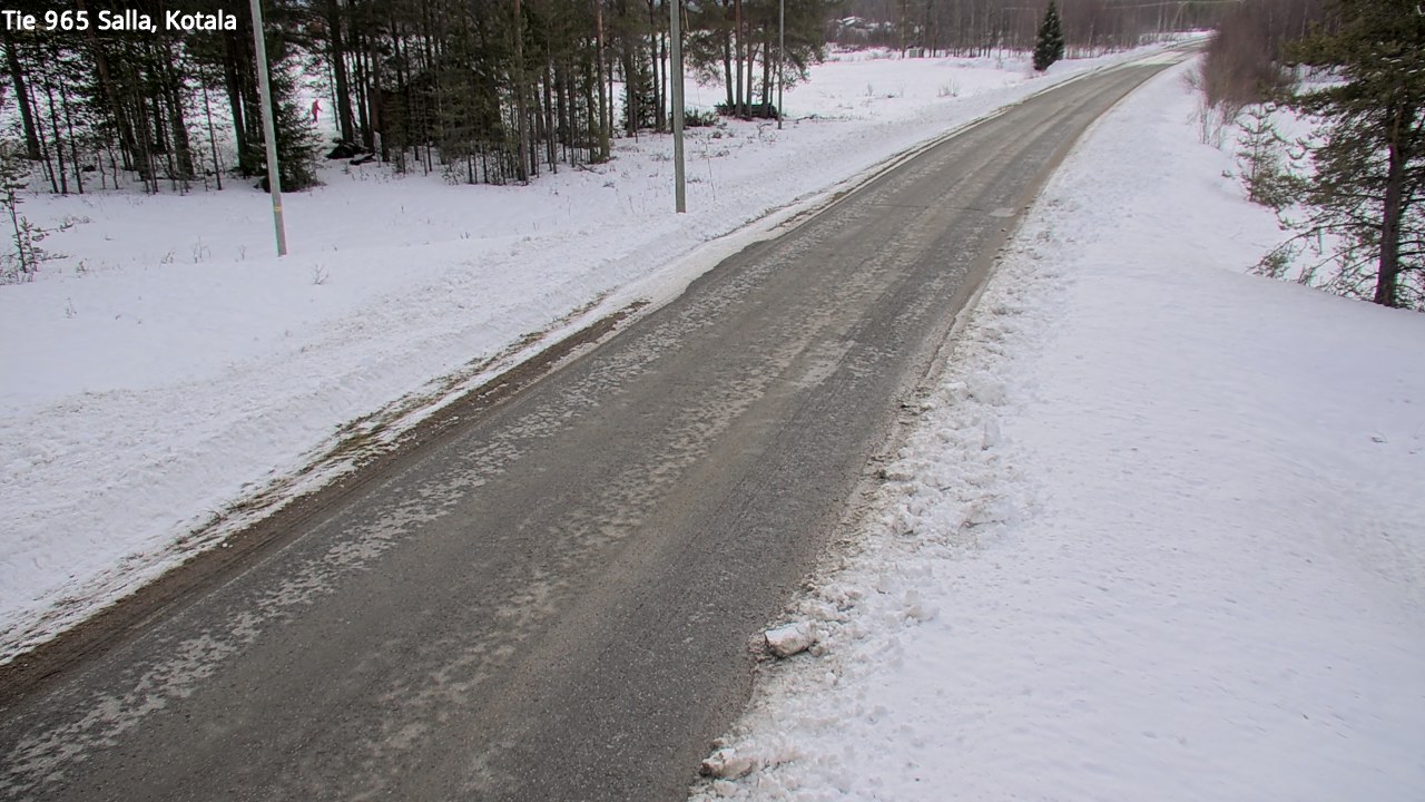 Weather Camera Image Road 965 Salla, Kotala, Salla, Lappi