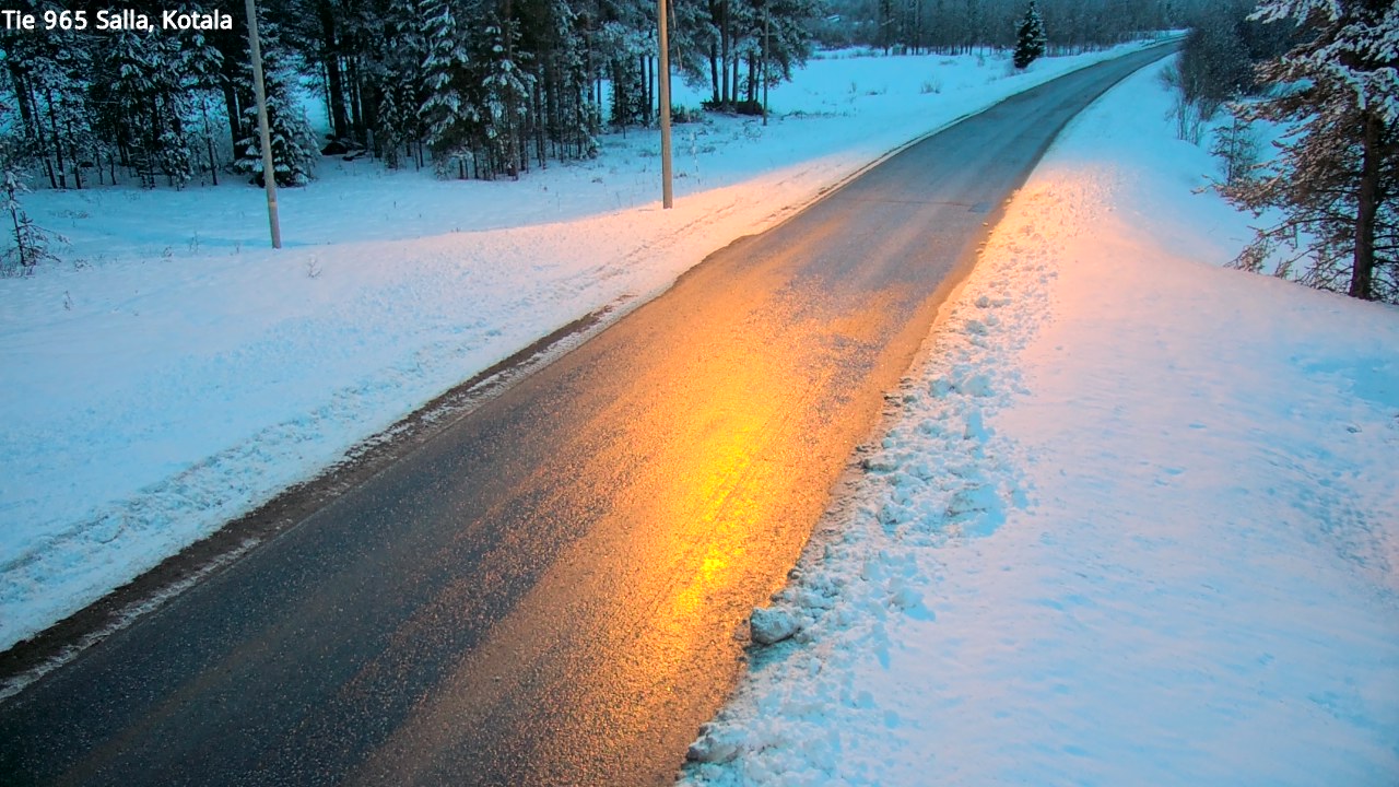 Kelikamerat Kuva Tie 965 Salla, Kotala, Salla, Lappi