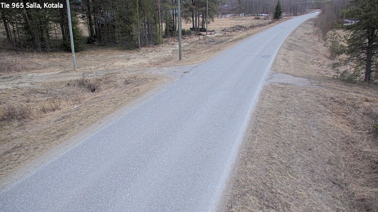 Weather Camera Image Väg 965 Salla, Kotala, Salla, Lappi