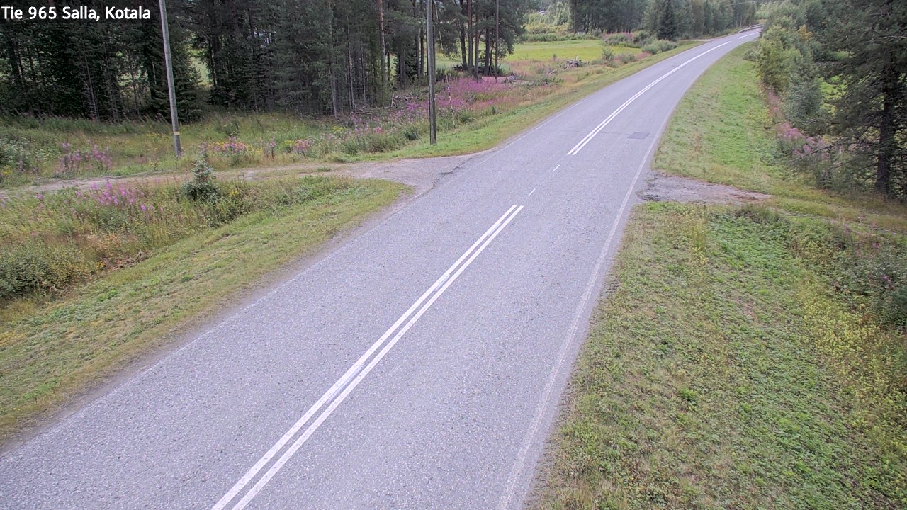 Weather Camera Image Väg 965 Salla, Kotala, Salla, Lappi