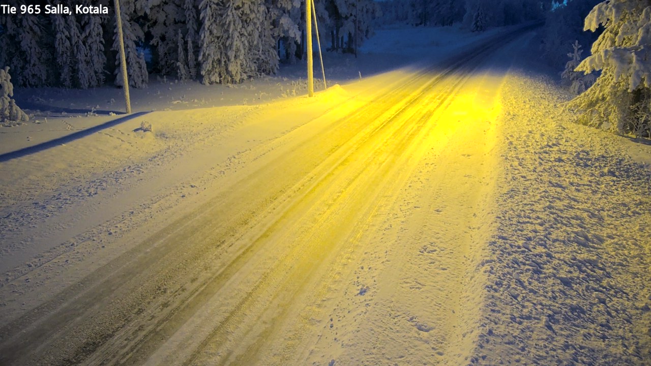 Kelikamerat Kuva Tie 965 Salla, Kotala, Salla, Lappi