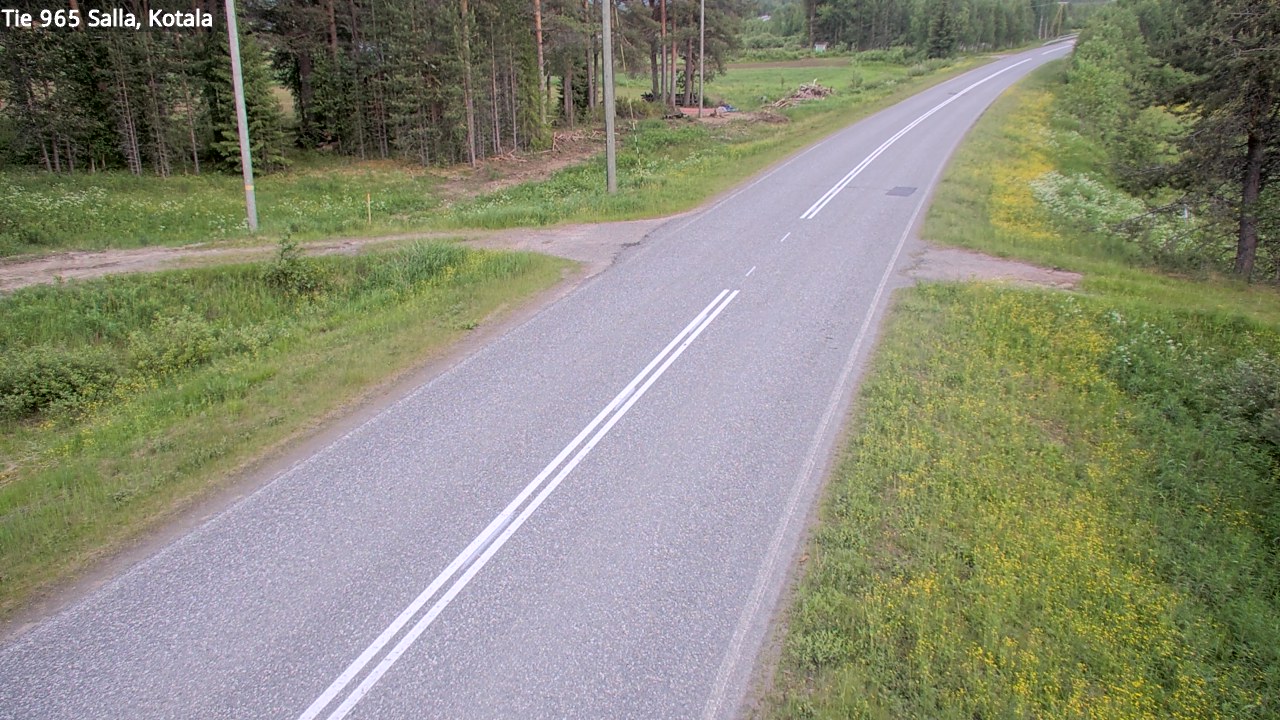 Kelikamerat Kuva Tie 965 Salla, Kotala, Salla, Lappi