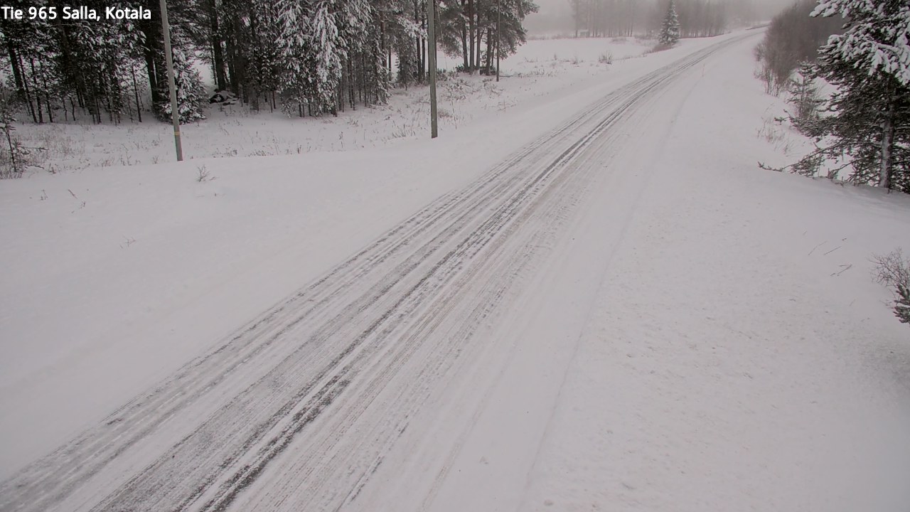 Weather Camera Image Road 965 Salla, Kotala, Salla, Lappi