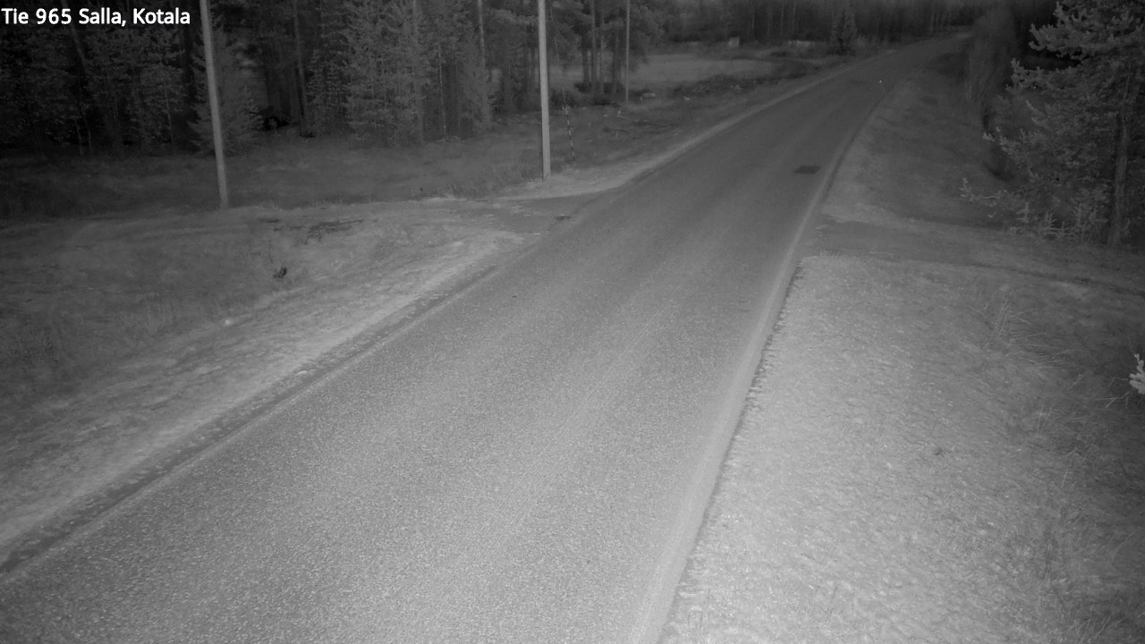 Weather Camera Image Road 965 Salla, Kotala, Salla, Lappi