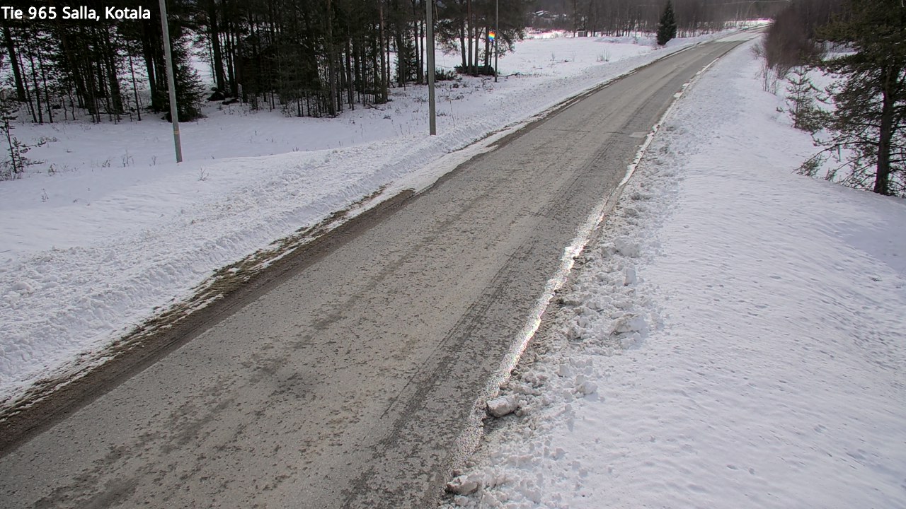 Weather Camera Image Road 965 Salla, Kotala, Salla, Lappi