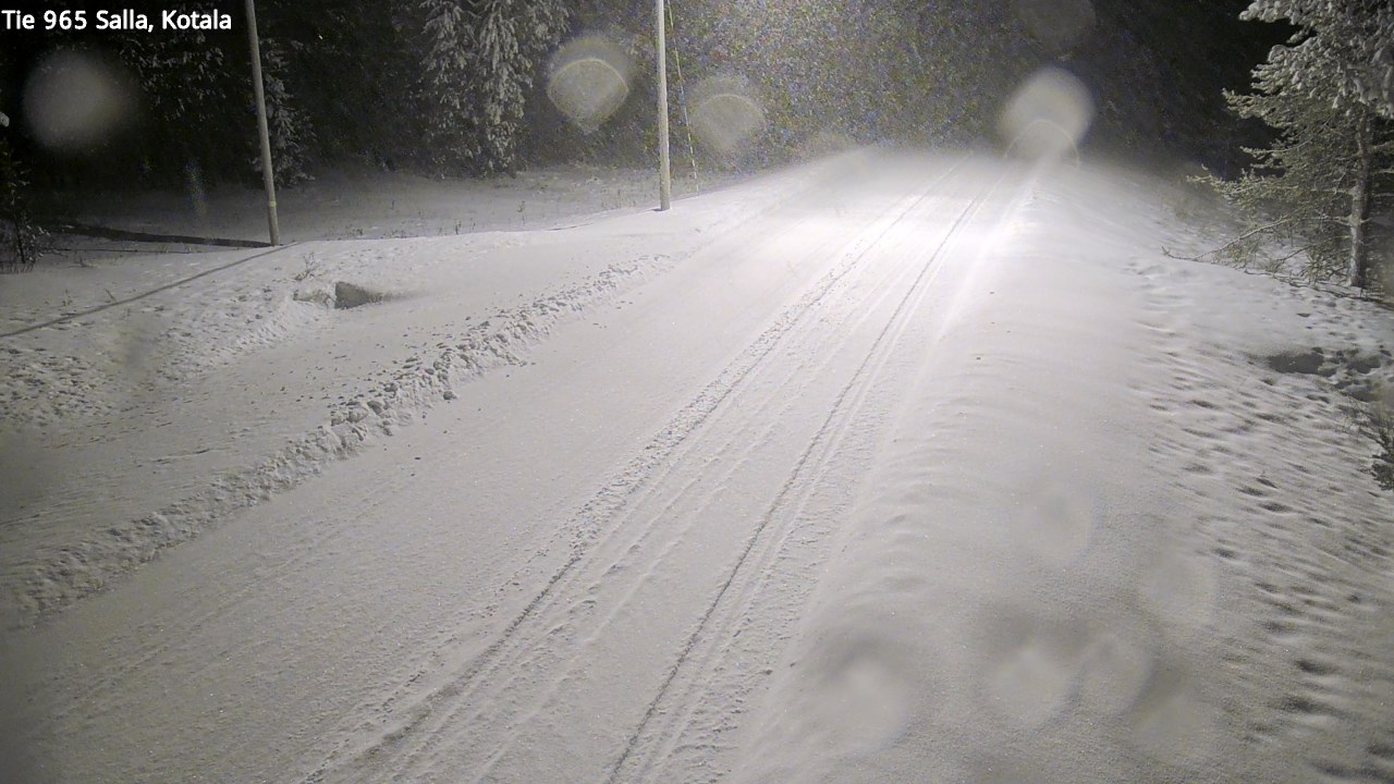 Weather Camera Image Väg 965 Salla, Kotala, Salla, Lappi