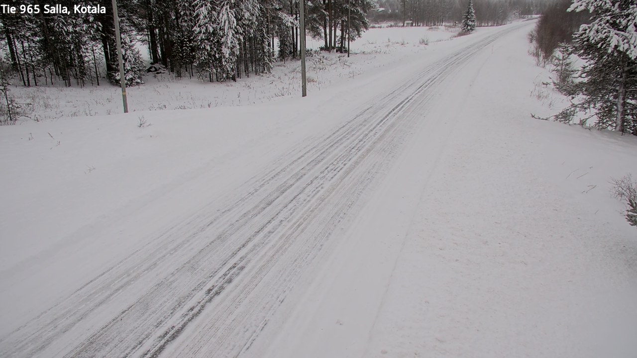 Weather Camera Image Väg 965 Salla, Kotala, Salla, Lappi