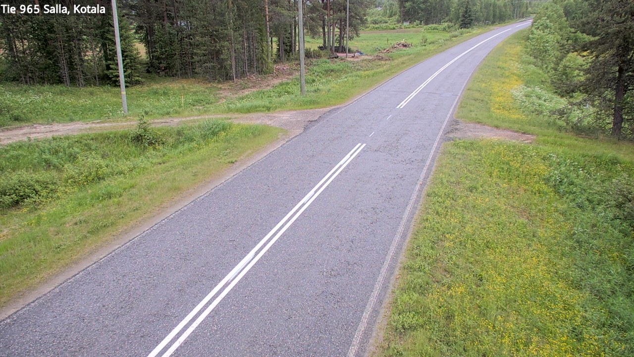 Kelikamerat Kuva Tie 965 Salla, Kotala, Salla, Lappi