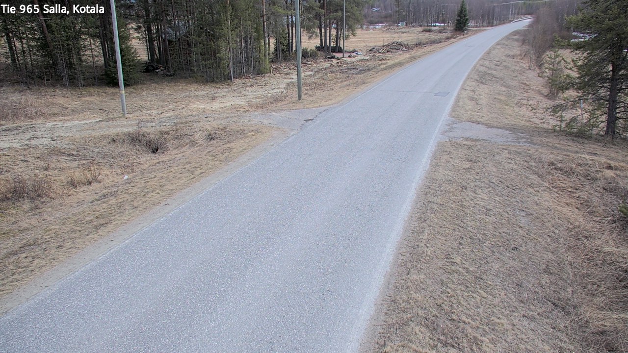 Weather Camera Image Väg 965 Salla, Kotala, Salla, Lappi