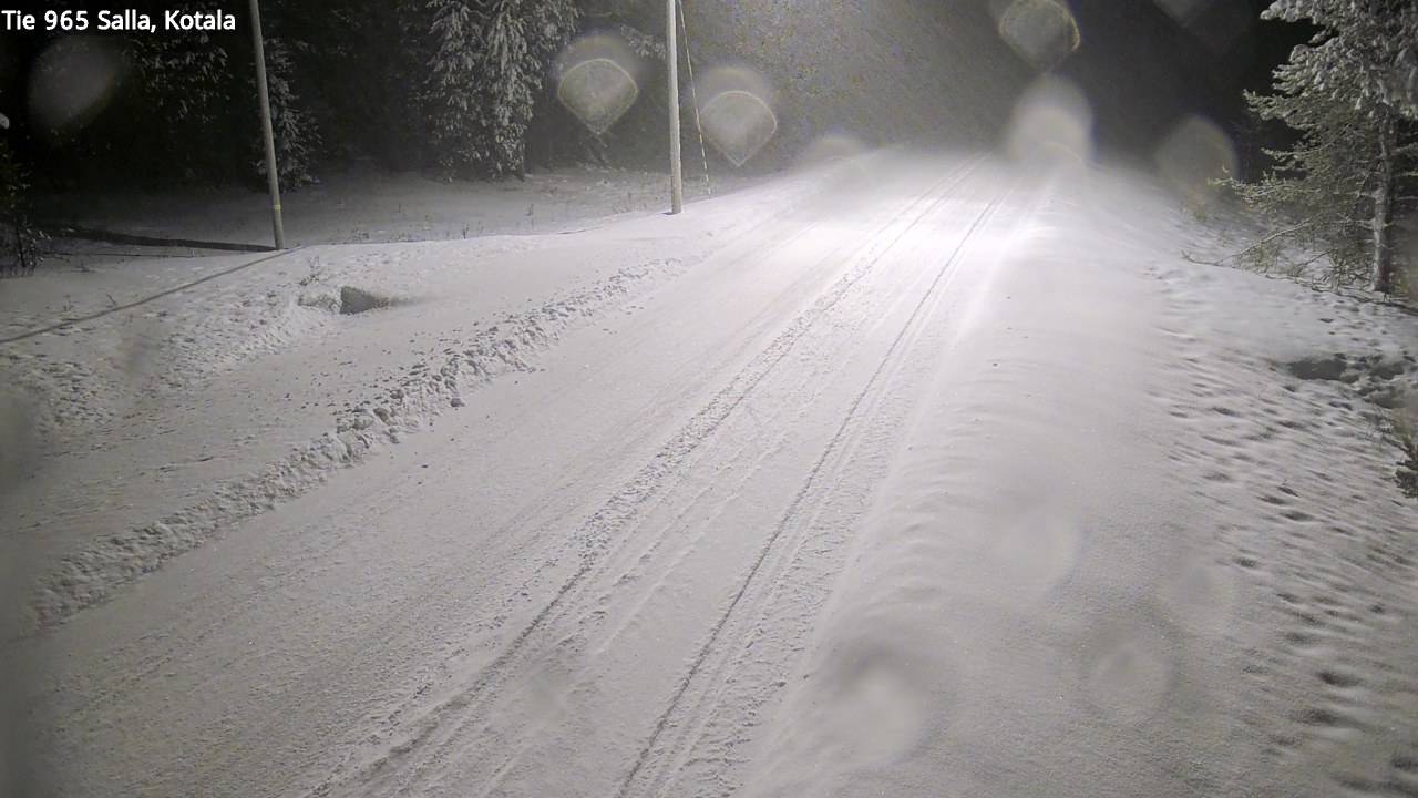 Weather Camera Image Väg 965 Salla, Kotala, Salla, Lappi