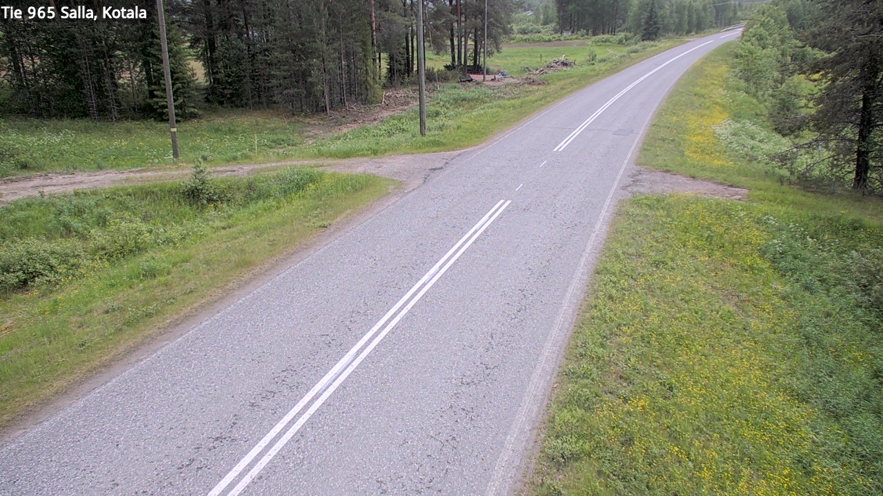 Kelikamerat Kuva Tie 965 Salla, Kotala, Salla, Lappi
