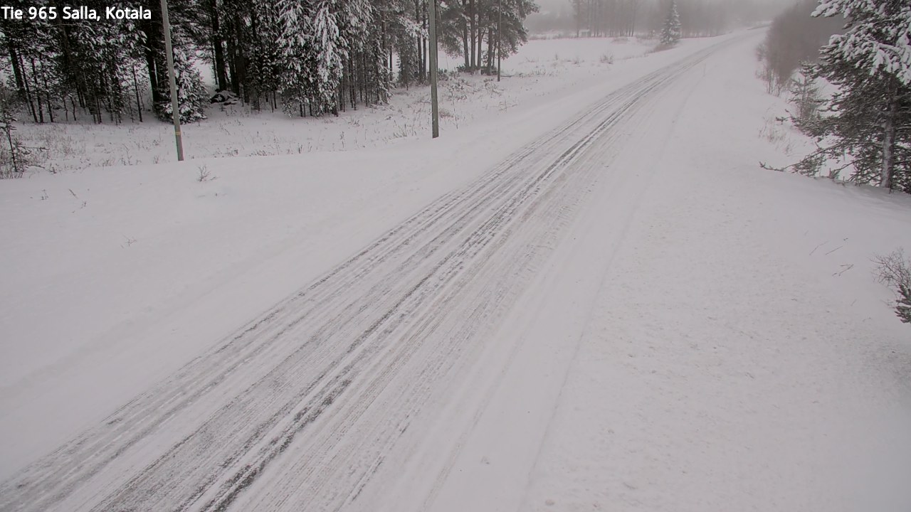 Weather Camera Image Road 965 Salla, Kotala, Salla, Lappi