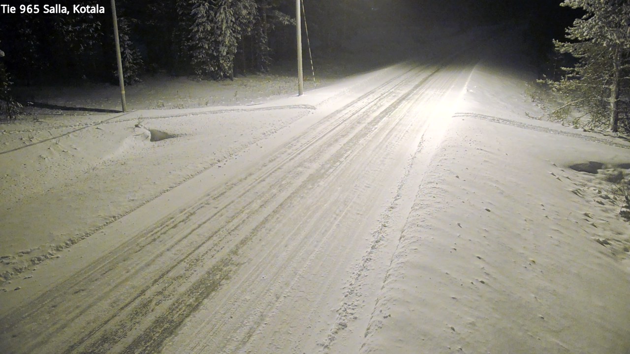Weather Camera Image Väg 965 Salla, Kotala, Salla, Lappi